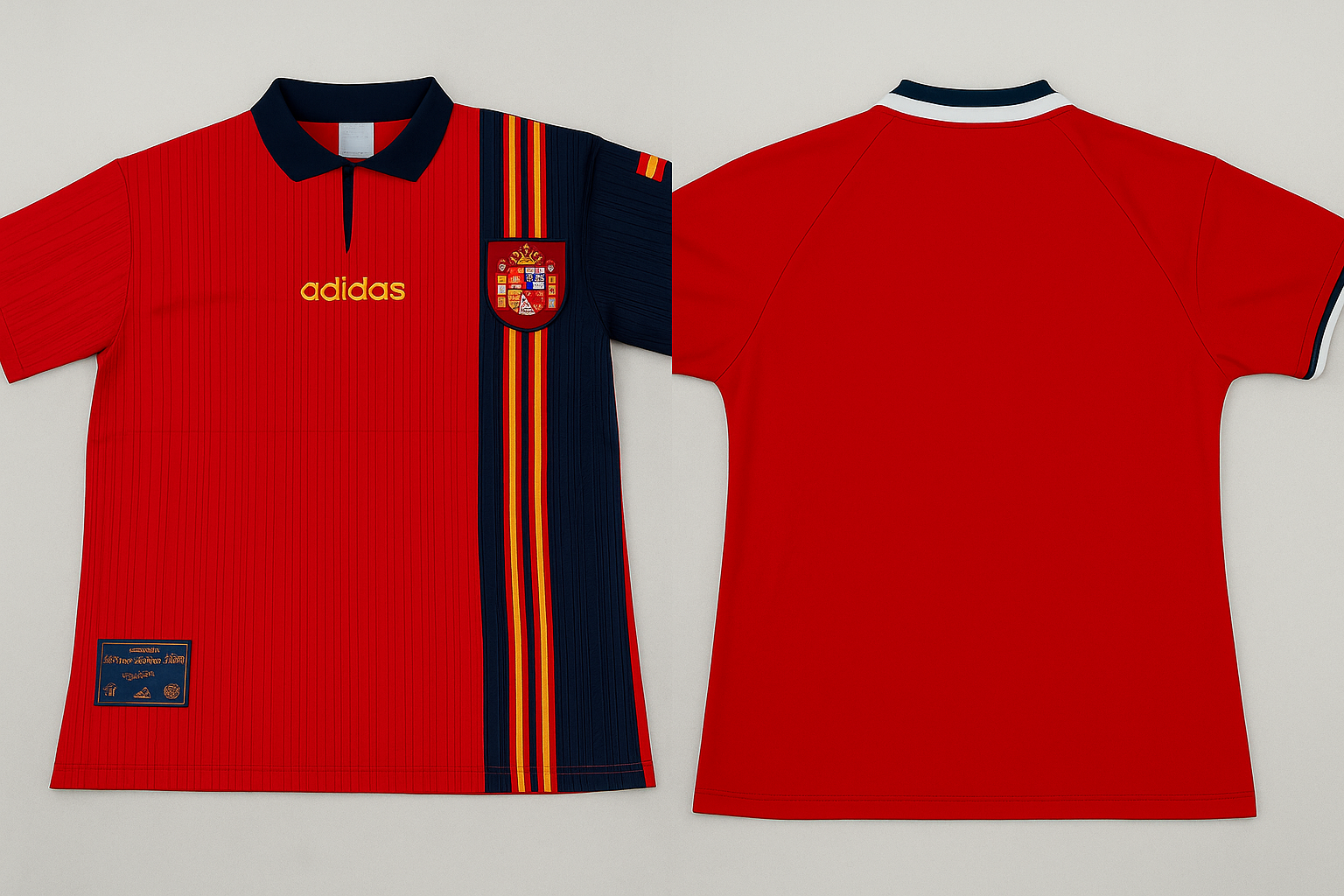 Spanien Heimtrikot 1996 – Retro Klassiker für echte Fans