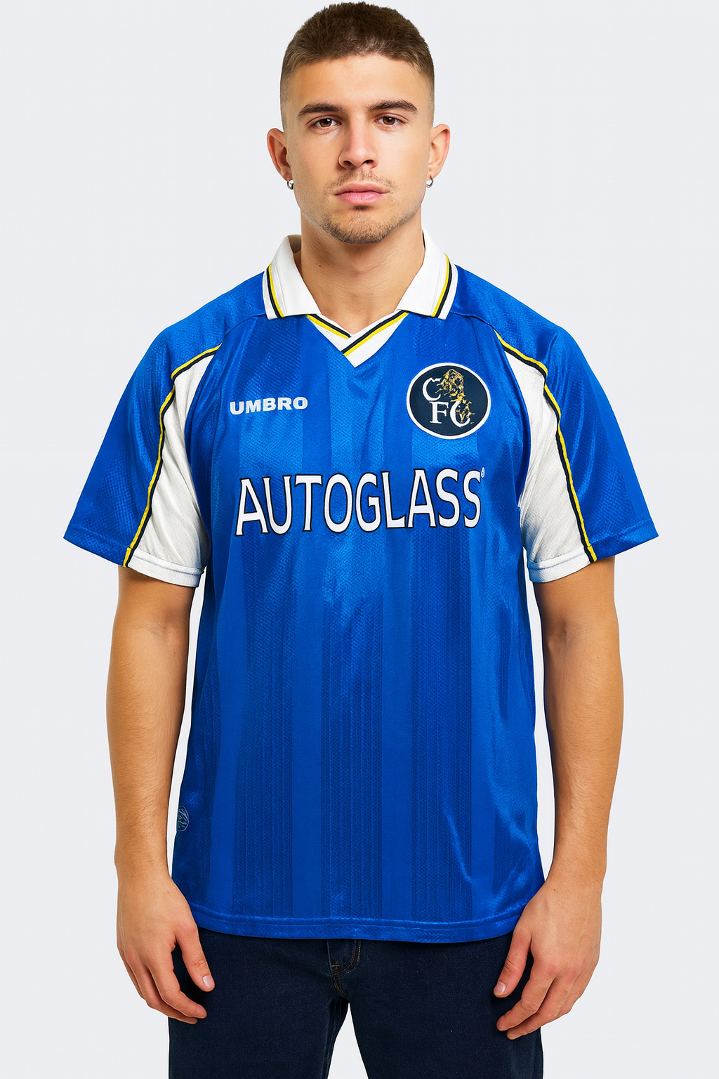 Chelsea Retro Trikot 1997–1999 – Blaues Kult-Design